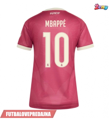 Lacne Ženy Futbalové dres Real Madrid Kylian Mbappe #10 2026-27 Krátky Rukáv - Tretina